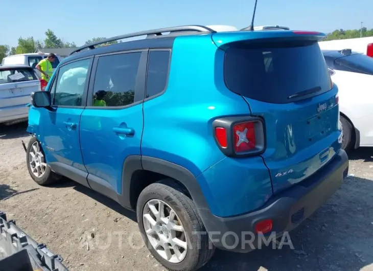 JEEP RENEGADE 2021 vin ZACNJDD13MPM33354 from auto auction Iaai