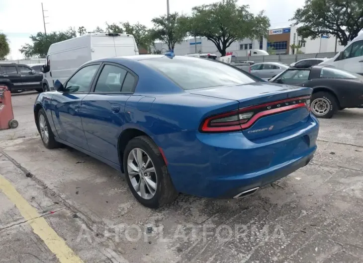 DODGE CHARGER 2022 vin 2C3CDXJG4NH214180 from auto auction Iaai