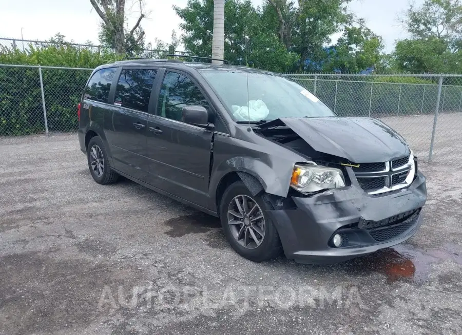 DODGE GRAND CARAVAN 2017 vin 2C4RDGCG8HR740975 from auto auction Iaai