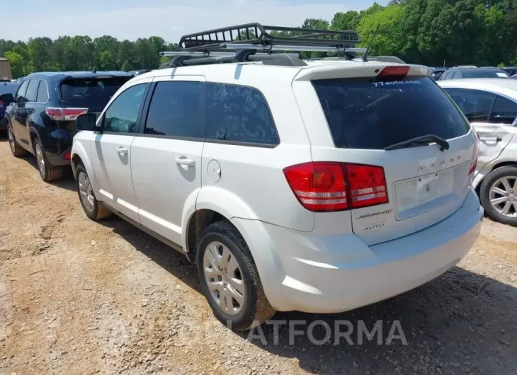 DODGE JOURNEY 2017 vin 3C4PDCAB7HT562013 from auto auction Iaai