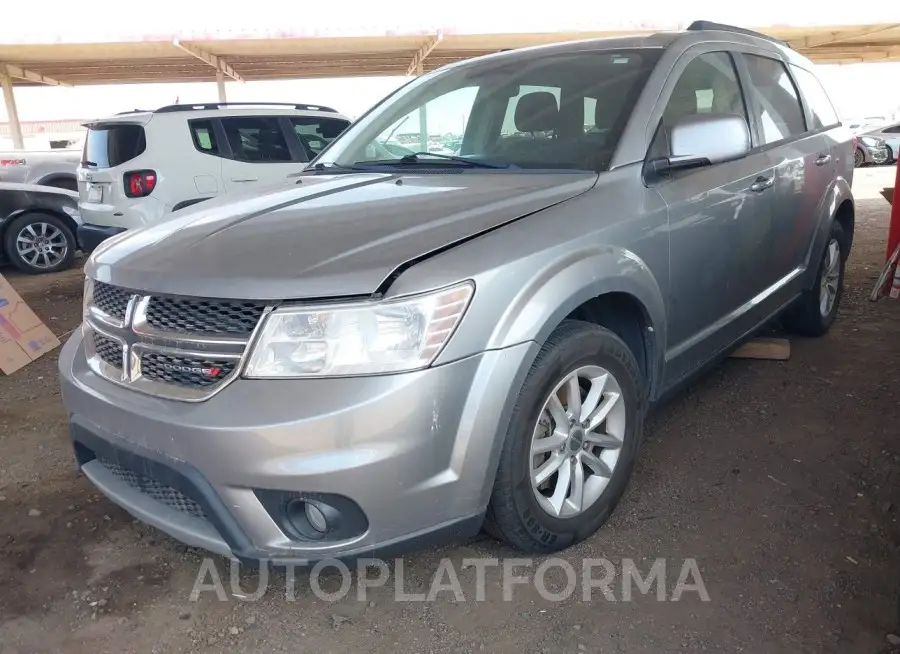 DODGE JOURNEY 2017 vin 3C4PDCBG9HT510036 from auto auction Iaai