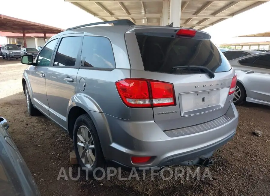 DODGE JOURNEY 2017 vin 3C4PDCBG9HT510036 from auto auction Iaai