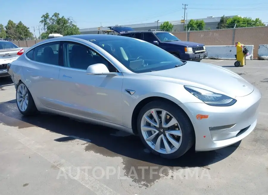 TESLA MODEL 3 2018 vin 5YJ3E1EA0JF003473 from auto auction Iaai