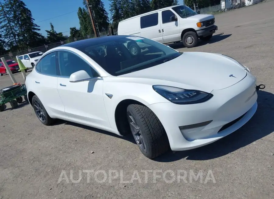 TESLA MODEL 3 2018 vin 5YJ3E1EA7JF014809 from auto auction Iaai