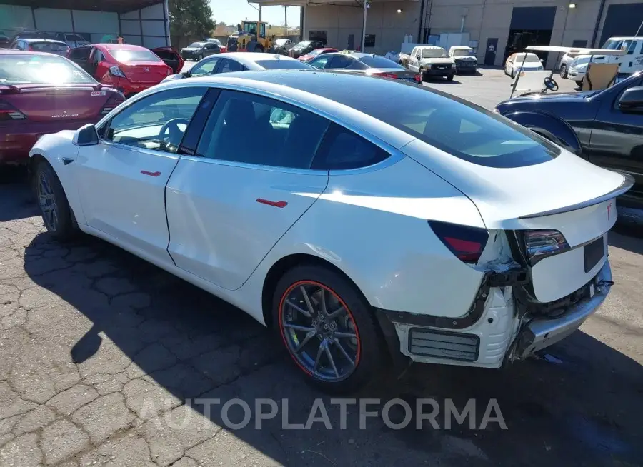 TESLA MODEL 3 2020 vin 5YJ3E1EA8LF660072 from auto auction Iaai