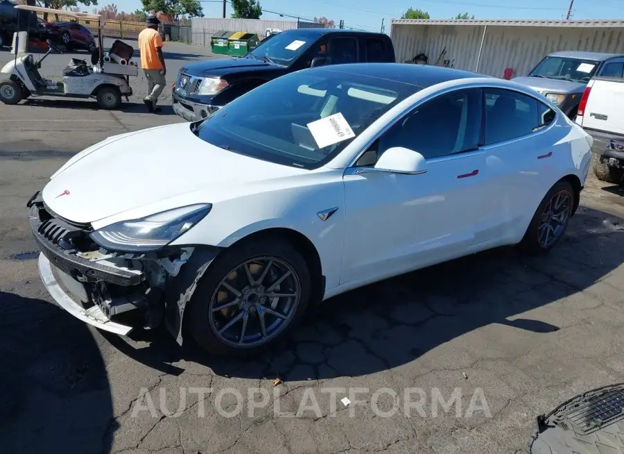 TESLA MODEL 3 2020 vin 5YJ3E1EA8LF660072 from auto auction Iaai