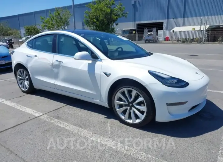 TESLA MODEL 3 2019 vin 5YJ3E1EAXKF302650 from auto auction Iaai