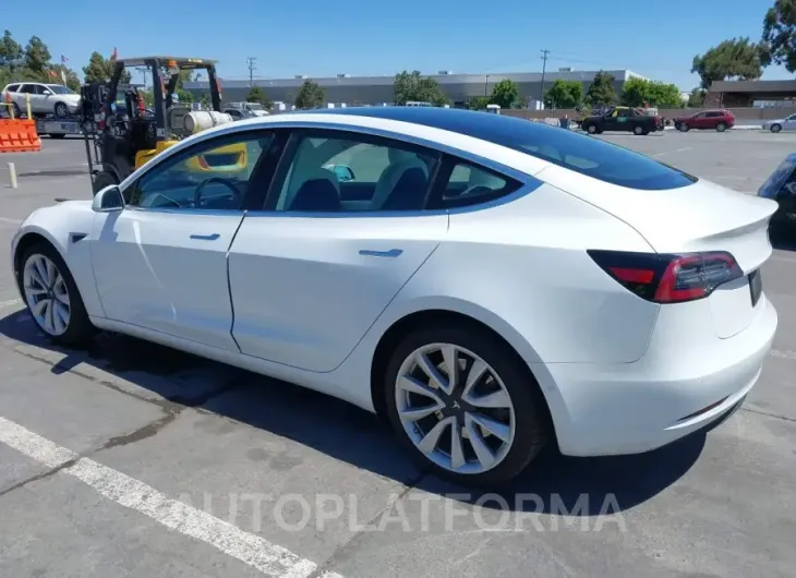 TESLA MODEL 3 2019 vin 5YJ3E1EAXKF302650 from auto auction Iaai