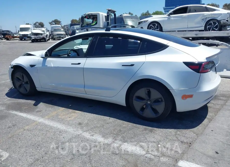 TESLA MODEL 3 2019 vin 5YJ3E1EB7KF511918 from auto auction Iaai