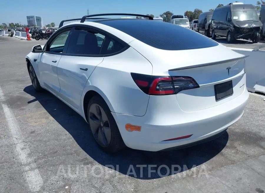 TESLA MODEL 3 2019 vin 5YJ3E1EB7KF511918 from auto auction Iaai