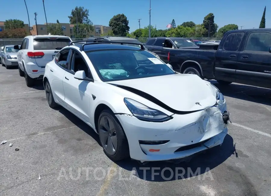 TESLA MODEL 3 2019 vin 5YJ3E1EB7KF511918 from auto auction Iaai