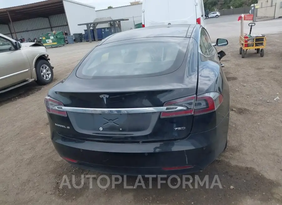 TESLA MODEL S 2016 vin 5YJSA1E25GF169089 from auto auction Iaai