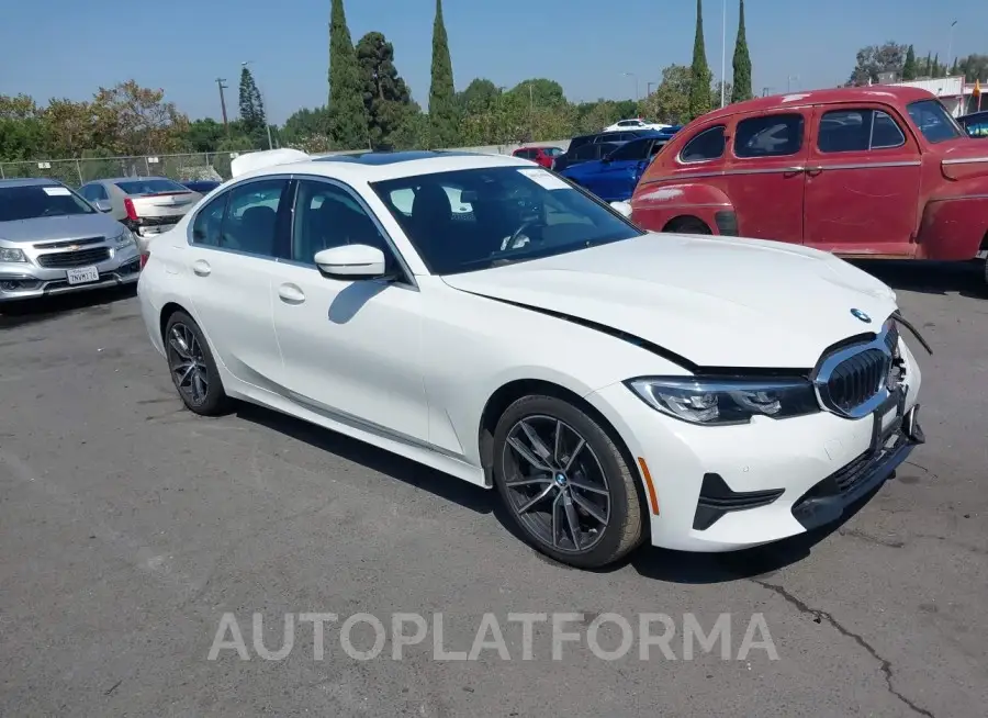 BMW 330I 2020 vin 3MW5R1J02L8B12886 from auto auction Iaai