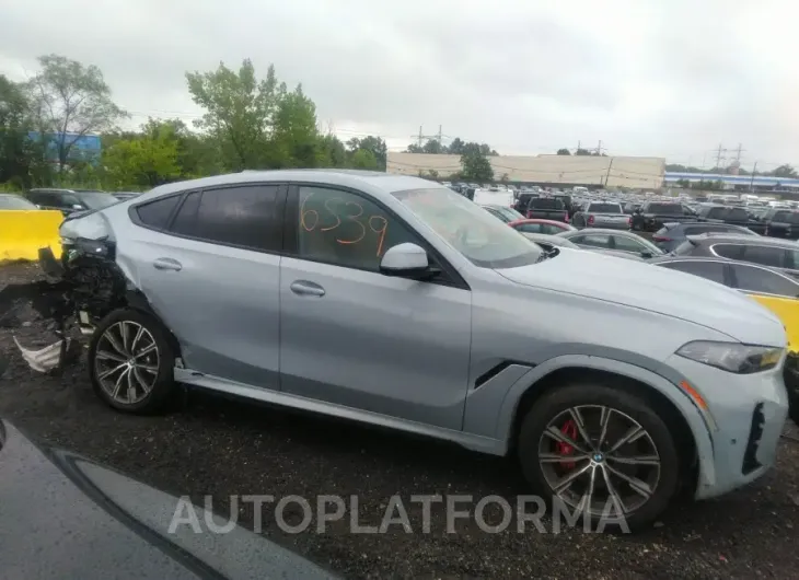 BMW X6 2024 vin 5UX33EX01R9S61992 from auto auction Iaai