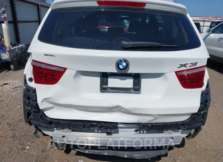 BMW X3 2017 vin 5UXWZ7C31H0V87303 from auto auction Iaai