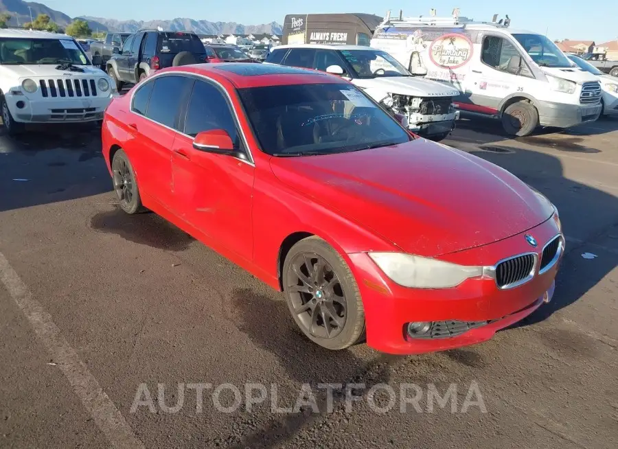 BMW 320I 2015 vin WBA3B1G5XFNT03374 from auto auction Iaai