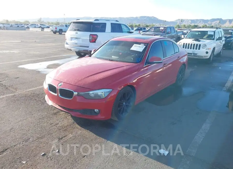 BMW 320I 2015 vin WBA3B1G5XFNT03374 from auto auction Iaai