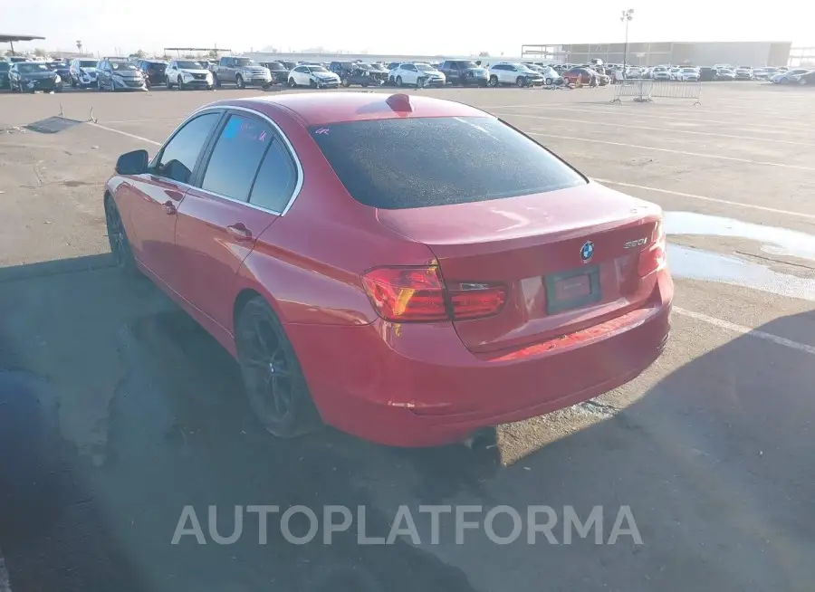 BMW 320I 2015 vin WBA3B1G5XFNT03374 from auto auction Iaai