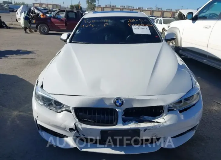 BMW 435I 2016 vin WBA3R1C56GK195954 from auto auction Iaai