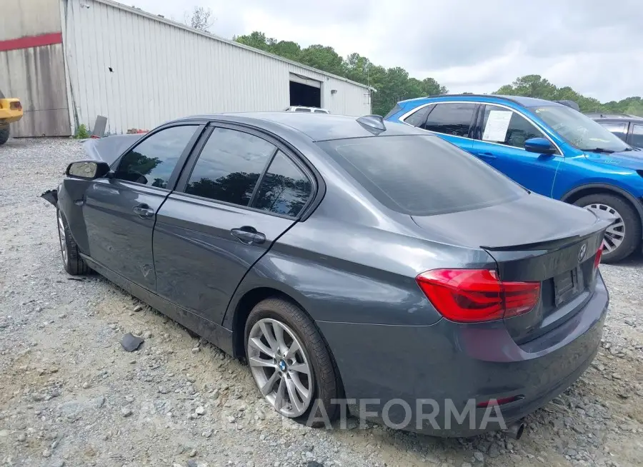 BMW 320I 2017 vin WBA8E1G52HNU14775 from auto auction Iaai