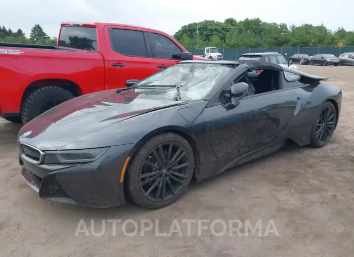 BMW I8 2019 vin WBY2Z6C5XKVB82919 from auto auction Iaai