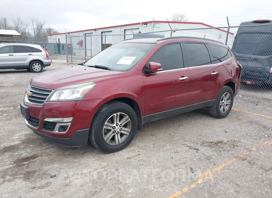 CHEVROLET TRAVERSE 2015 vin 1GNKRHKD1FJ389576 from auto auction Iaai