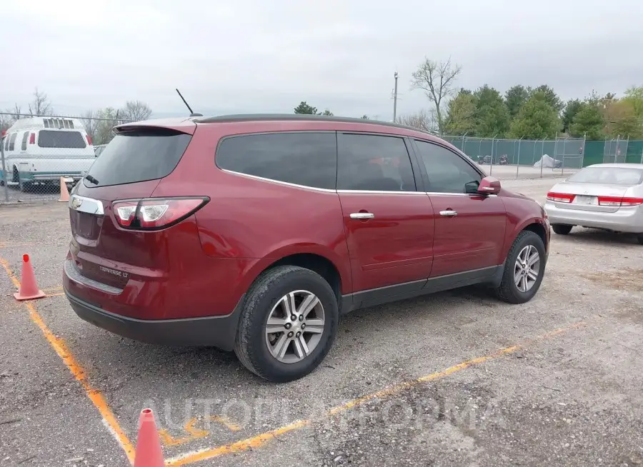 CHEVROLET TRAVERSE 2015 vin 1GNKRHKD1FJ389576 from auto auction Iaai