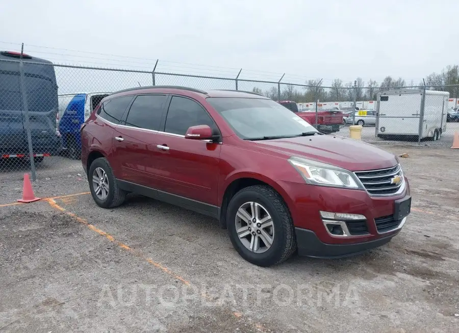 CHEVROLET TRAVERSE 2015 vin 1GNKRHKD1FJ389576 from auto auction Iaai