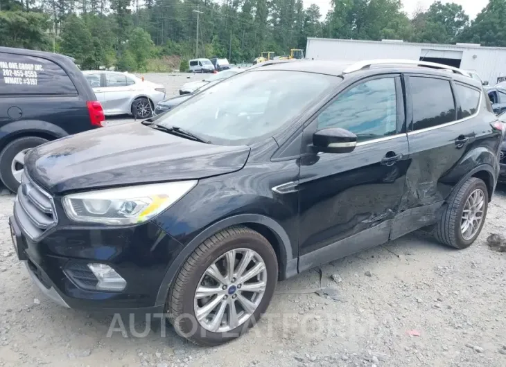 FORD ESCAPE 2017 vin 1FMCU9J9XHUE18116 from auto auction Iaai