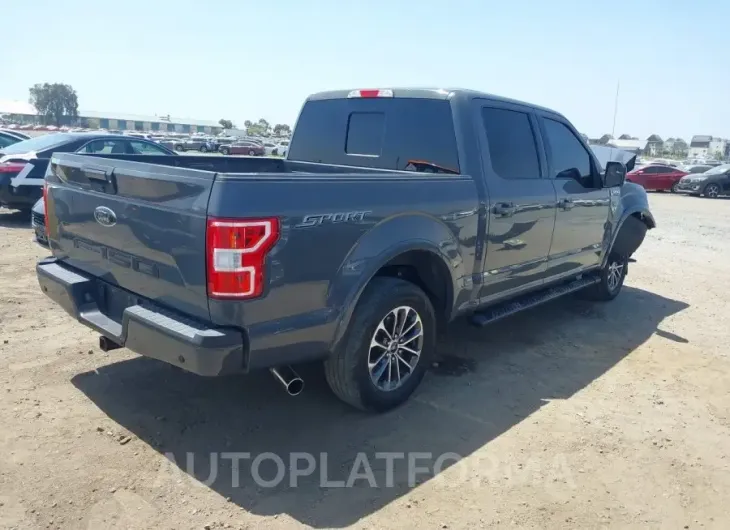 FORD F-150 2018 vin 1FTEW1CP8JFD61042 from auto auction Iaai