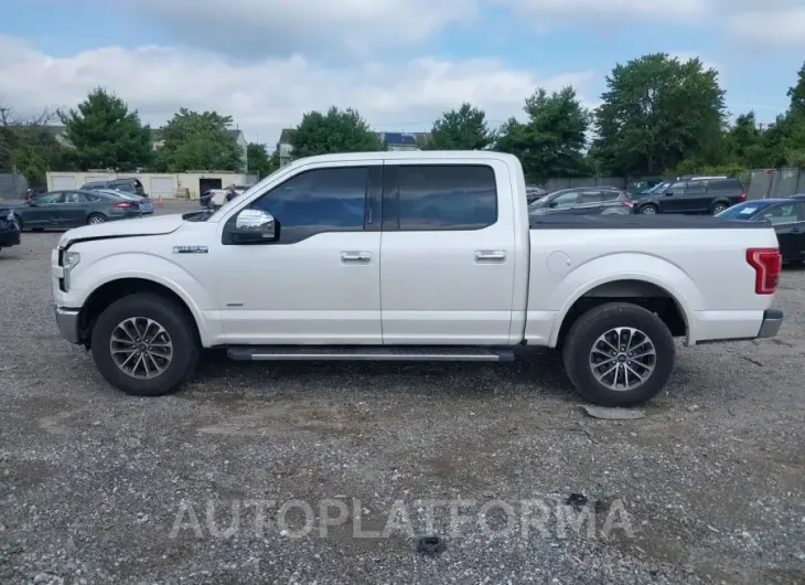 FORD F-150 2015 vin 1FTEW1EG5FKE33133 from auto auction Iaai