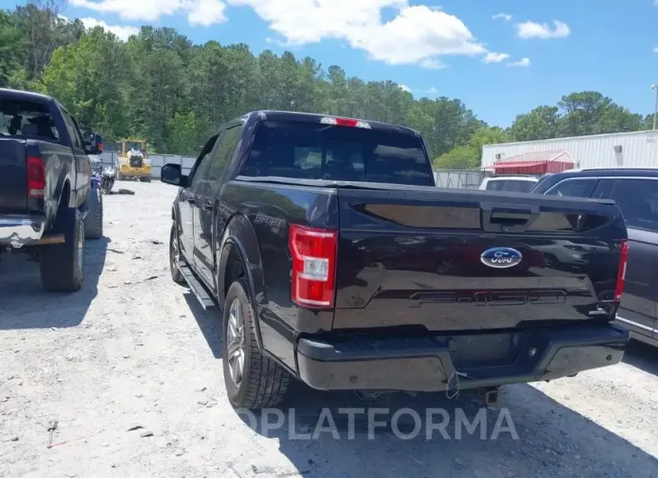 FORD F-150 2018 vin 1FTEW1EP3JFD59891 from auto auction Iaai