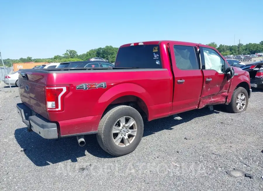 FORD F-150 2016 vin 1FTFW1EG4GKF38512 from auto auction Iaai