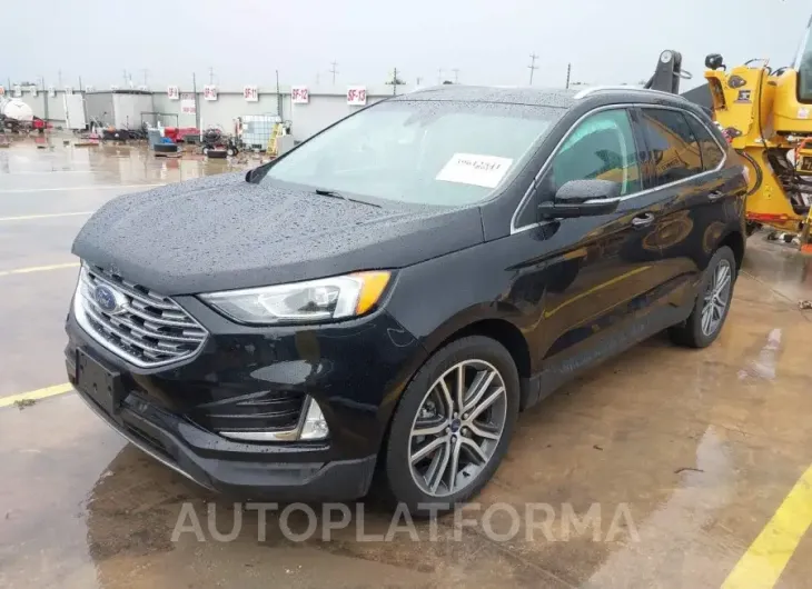 FORD EDGE 2019 vin 2FMPK3K91KBB41548 from auto auction Iaai