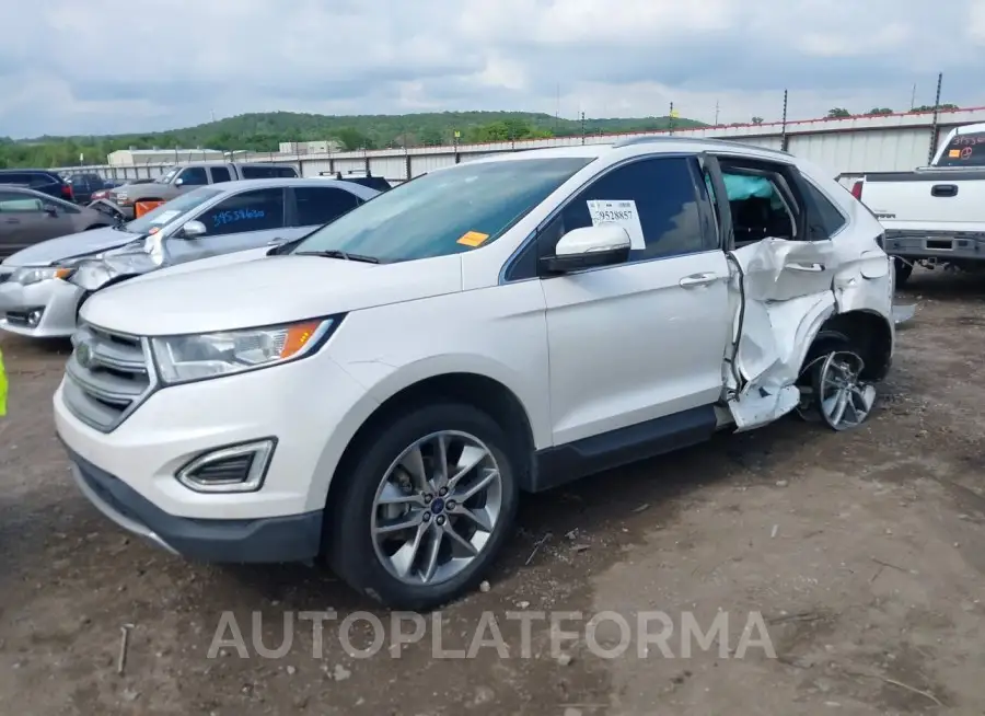 FORD EDGE 2016 vin 2FMPK3K95GBB60188 from auto auction Iaai