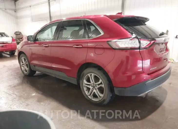 FORD EDGE 2015 vin 2FMTK4K80FBB13337 from auto auction Iaai