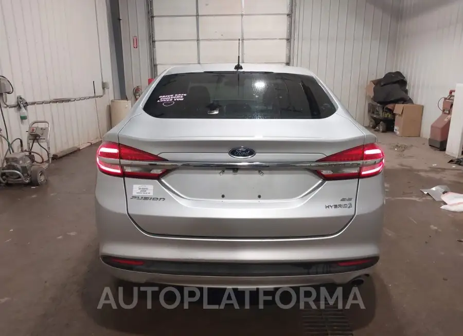 FORD FUSION HYBRID 2017 vin 3FA6P0LU2HR381355 from auto auction Iaai