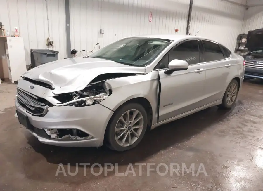 FORD FUSION HYBRID 2017 vin 3FA6P0LU2HR381355 from auto auction Iaai