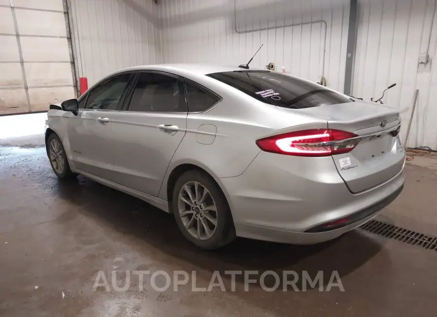 FORD FUSION HYBRID 2017 vin 3FA6P0LU2HR381355 from auto auction Iaai