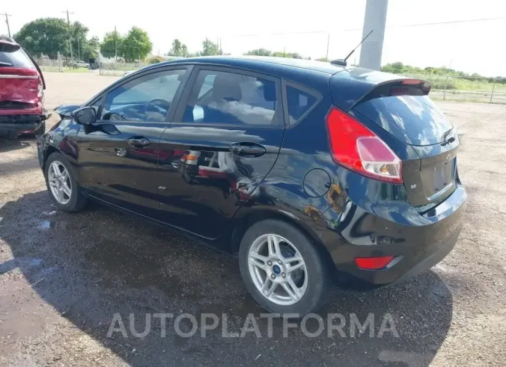 FORD Fiesta 2019 vin 3FADP4EJ1KM153644 from auto auction Iaai