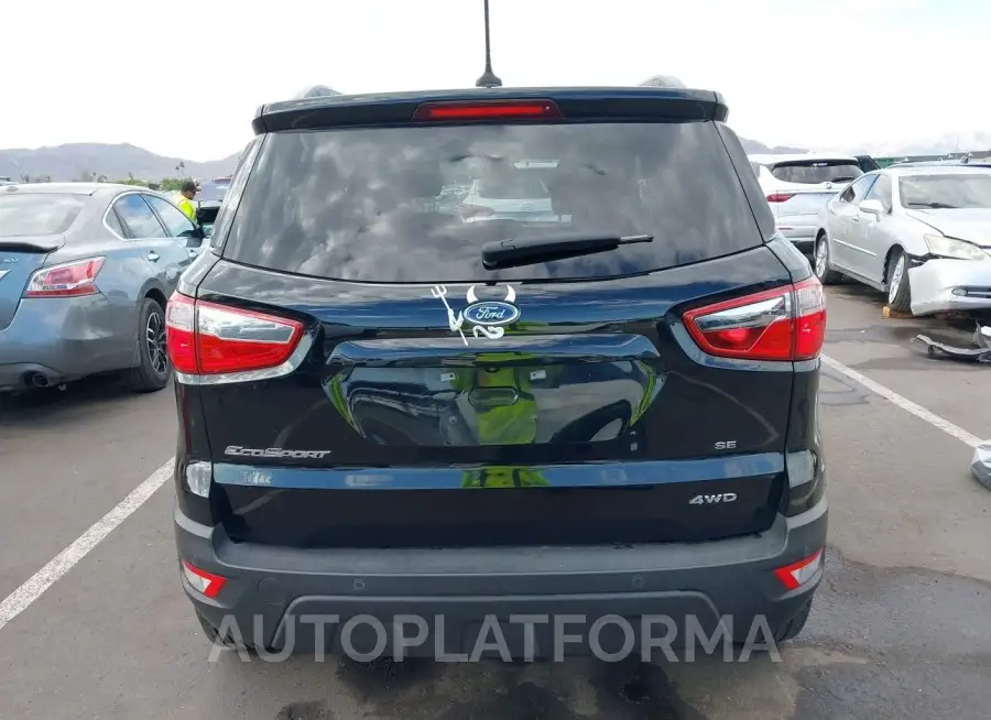 FORD ECOSPORT 2019 vin MAJ6S3GL8KC252348 from auto auction Iaai