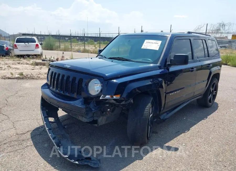 JEEP PATRIOT 2016 vin 1C4NJRBBXGD668946 from auto auction Iaai