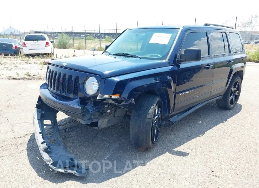 JEEP PATRIOT 2016 vin 1C4NJRBBXGD668946 from auto auction Iaai