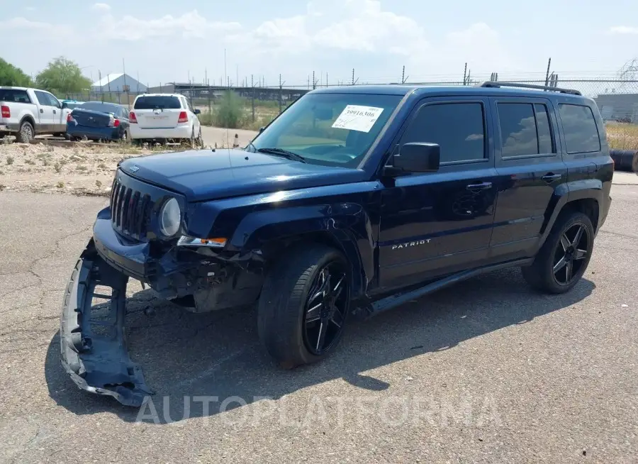 JEEP PATRIOT 2016 vin 1C4NJRBBXGD668946 from auto auction Iaai