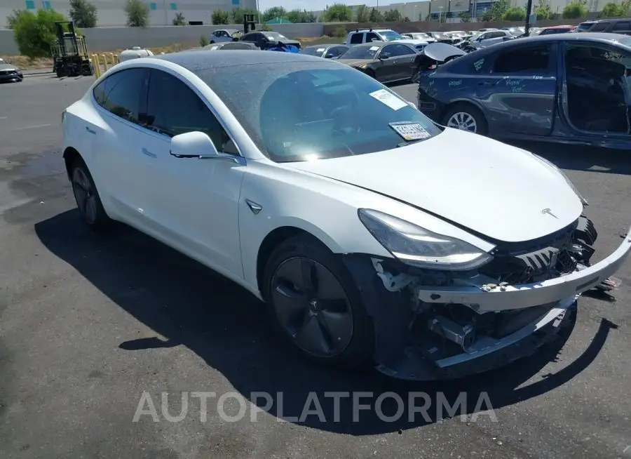 TESLA MODEL 3 2020 vin 5YJ3E1EB2LF651571 from auto auction Iaai