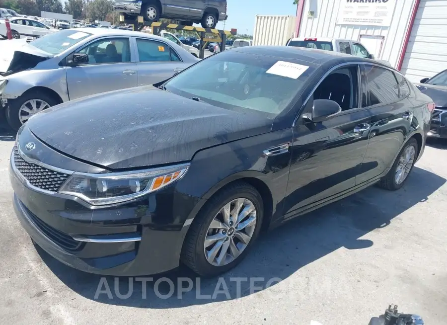 KIA OPTIMA 2017 vin 5XXGU4L31HG153884 from auto auction Iaai