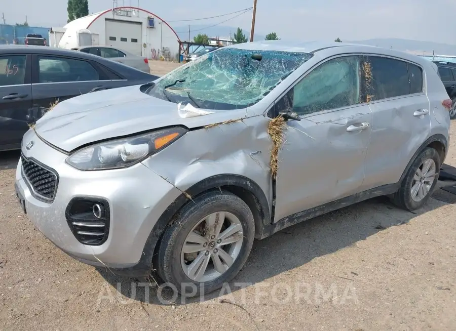 KIA SPORTAGE 2017 vin KNDPMCAC6H7198437 from auto auction Iaai