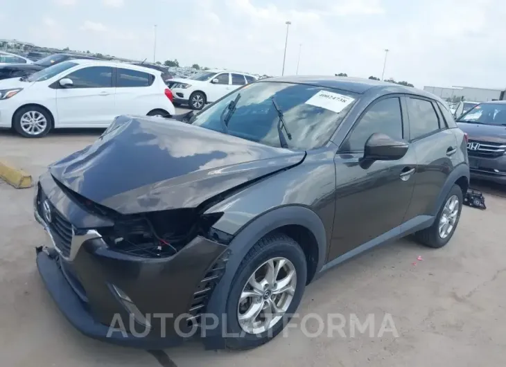 MAZDA CX-3 2016 vin JM1DKBC76G0123070 from auto auction Iaai