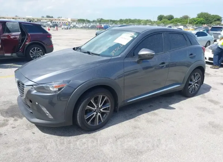 MAZDA CX-3 2016 vin JM1DKDD72G0134433 from auto auction Iaai