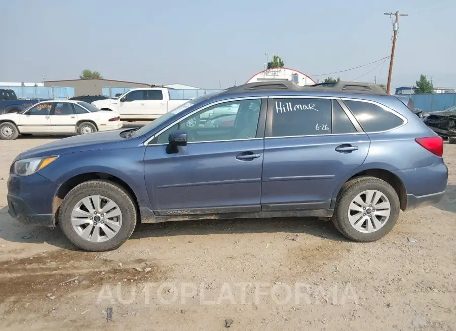 SUBARU OUTBACK 2017 vin 4S4BSAFC1H3251058 from auto auction Iaai